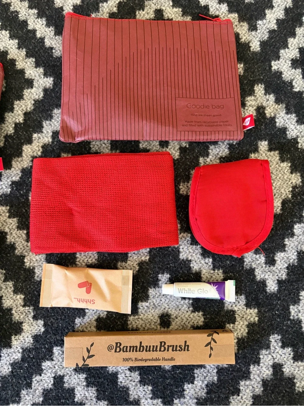 Lot of 3 Travel Pouch Sets Virgin Atlantic
